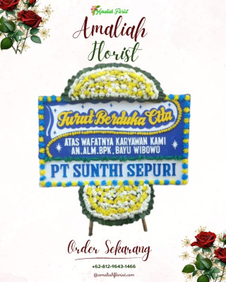 Papan Bunga Duka di Sulanjana