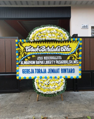 Papan Bunga Duka di Sulanjana